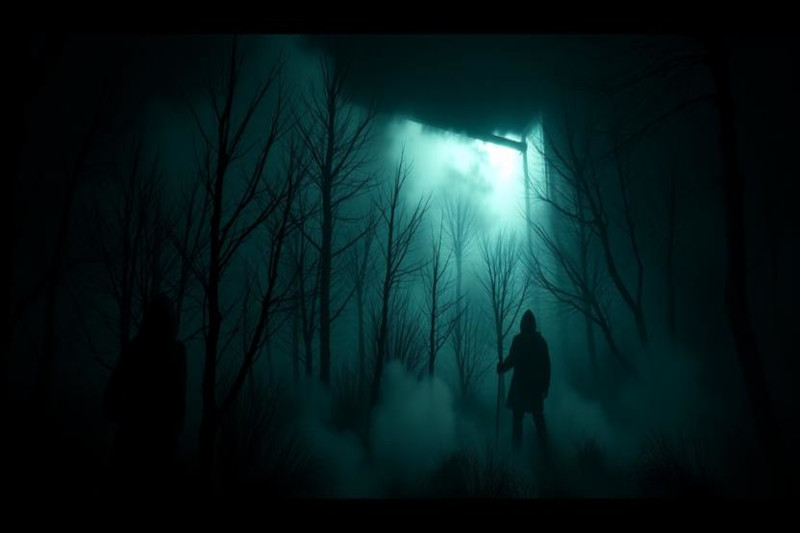 Silhouette of a serial killer